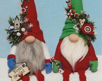 Primitive Pattern Sew Charming Winter Gnomes E-Pattern