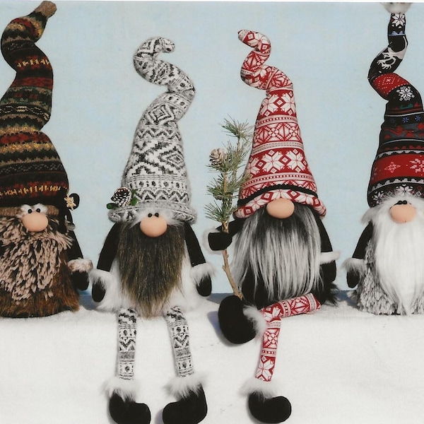 Primitive PATTERN Nordic Gnomes