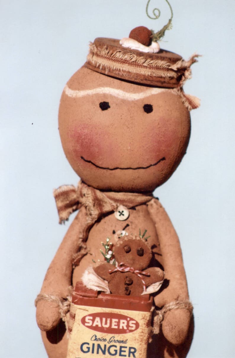 Primitive PATTERN Gingerbread for All Seasons - Etsy