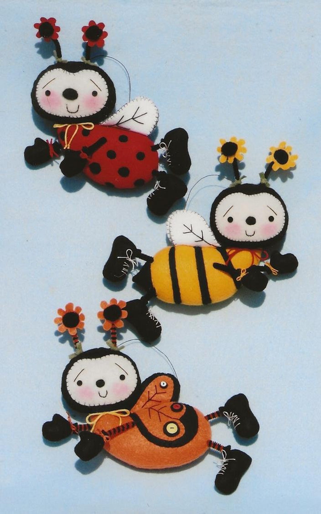 Primitive Pattern Spring is in the Air - Etsy
