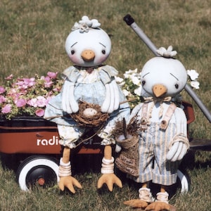 Primitive E-Pattern Blue Bird Buddies