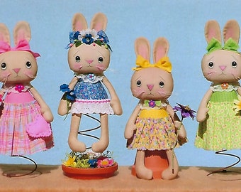 Patrón EP de Spring Bunny Nodders and Sitters