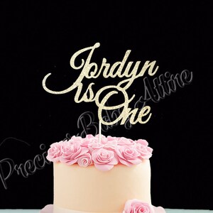 First Birthday Cake Topper, Any Age