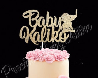 Baby Cake Topper, Custom Baby Cake Topper