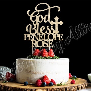 God zegene taarttopper, religieuze taarttopper