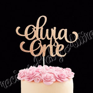 First Birthday Cake Topper, Any Age
