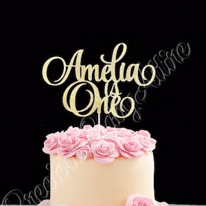 First Birthday Cake Topper