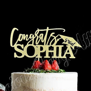 Graduation Cake Topper, Custom Graduation Cake topper