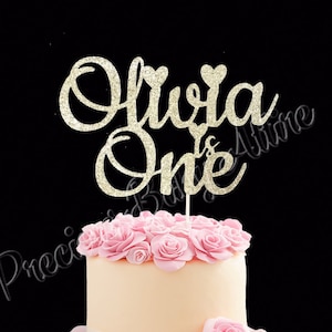 First Birthday Cake Topper, Any Age