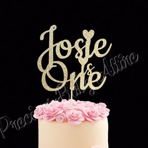 First Birthday Cake Topper, Any Age