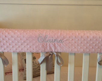 Top Seller: Best Selling Items, crib rail cover,Embroidered Crib Rail Cover/ Crib Rail Pad/Create Your Own!