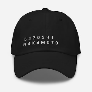 Satoshi BTC hat