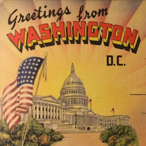 Alte Ansichtskarte Buch: Washington, DC