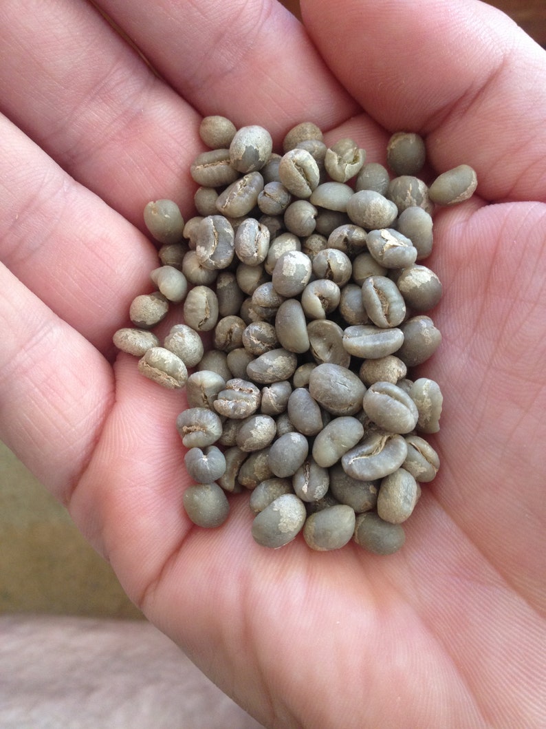 SALE 5 Lbs. Tanzania peaberry Green Coffee Beans for home