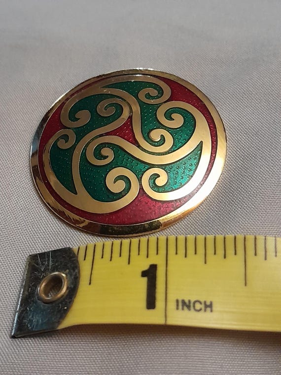 HANDPICKED Saint Patrick Celtic Collection Enamel… - image 9