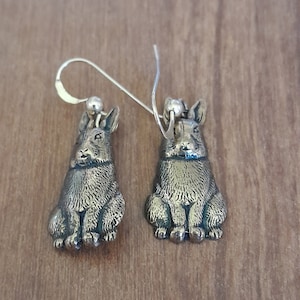 HANDPICKED Rabbit Dangle Earrings