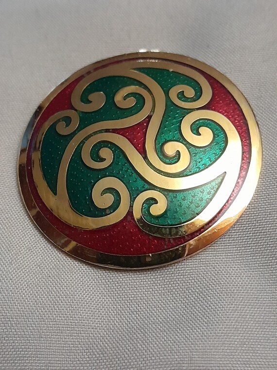 HANDPICKED Saint Patrick Celtic Collection Enamel… - image 1