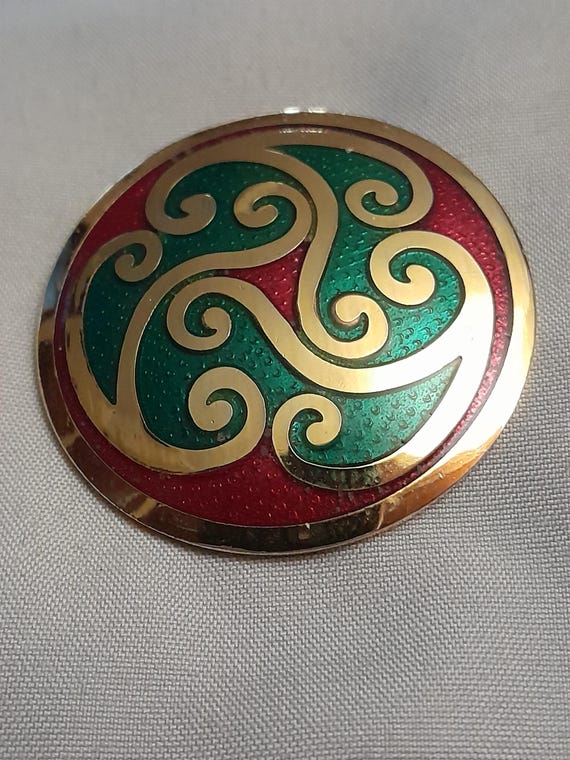 HANDPICKED Saint Patrick Celtic Collection Enamel… - image 2