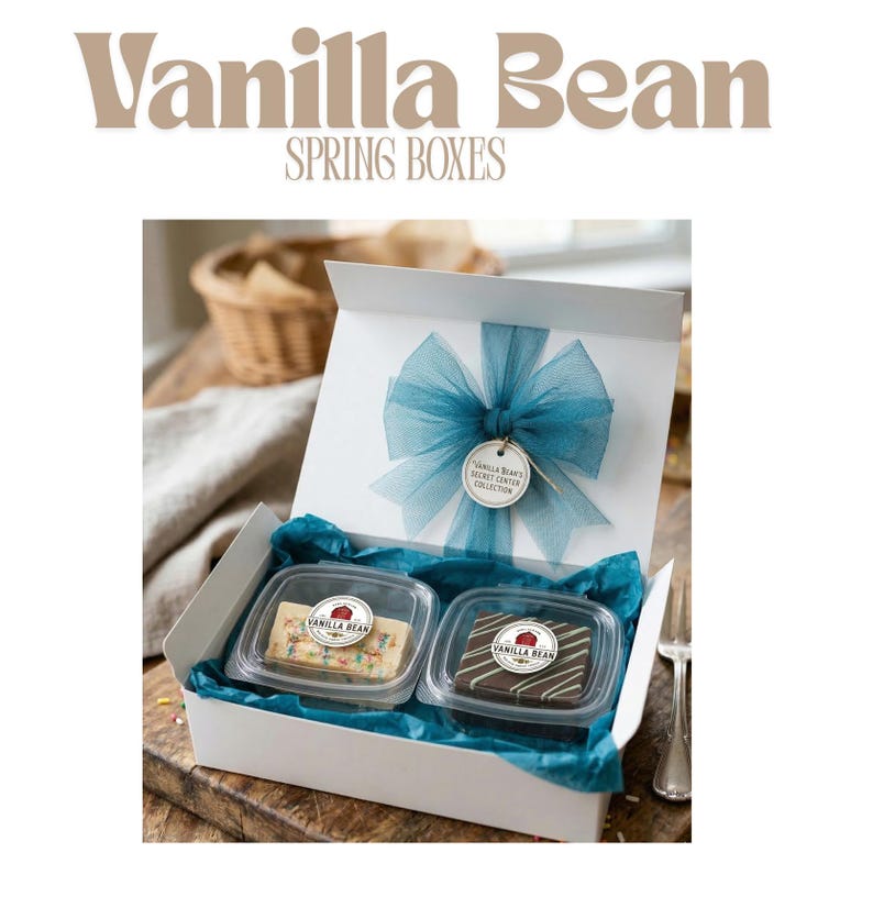Chocolate Fudge Candy Sampler Box — Choose Two Flavors 1