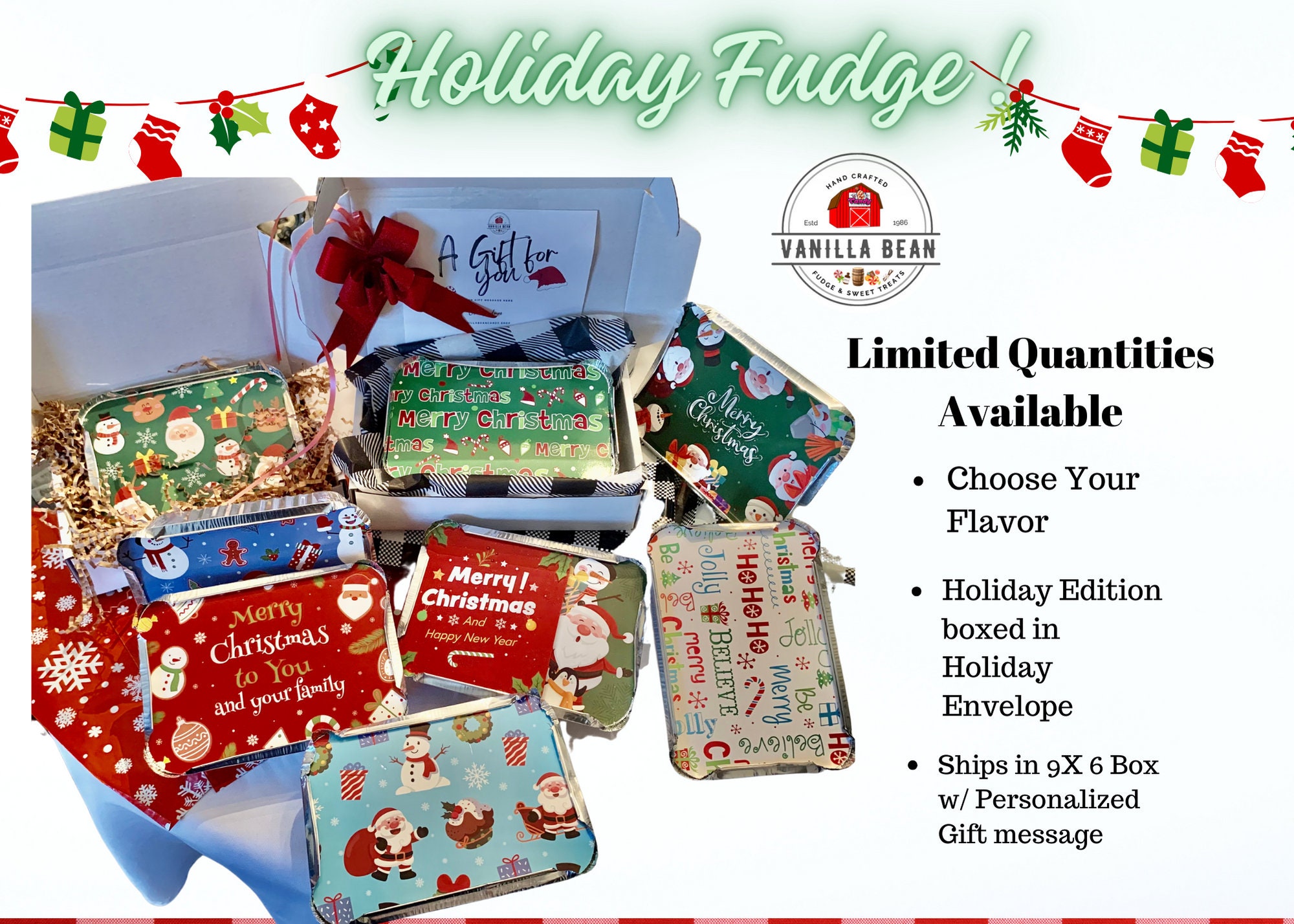 Handmade Old-Fashioned Fudge Pan, 1 1/2 lb 6