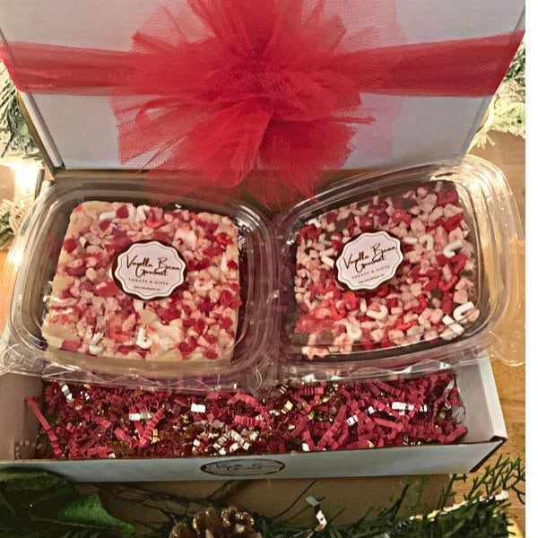 Old-Fashioned Peppermint Crunch White Chocolate Fudge 3