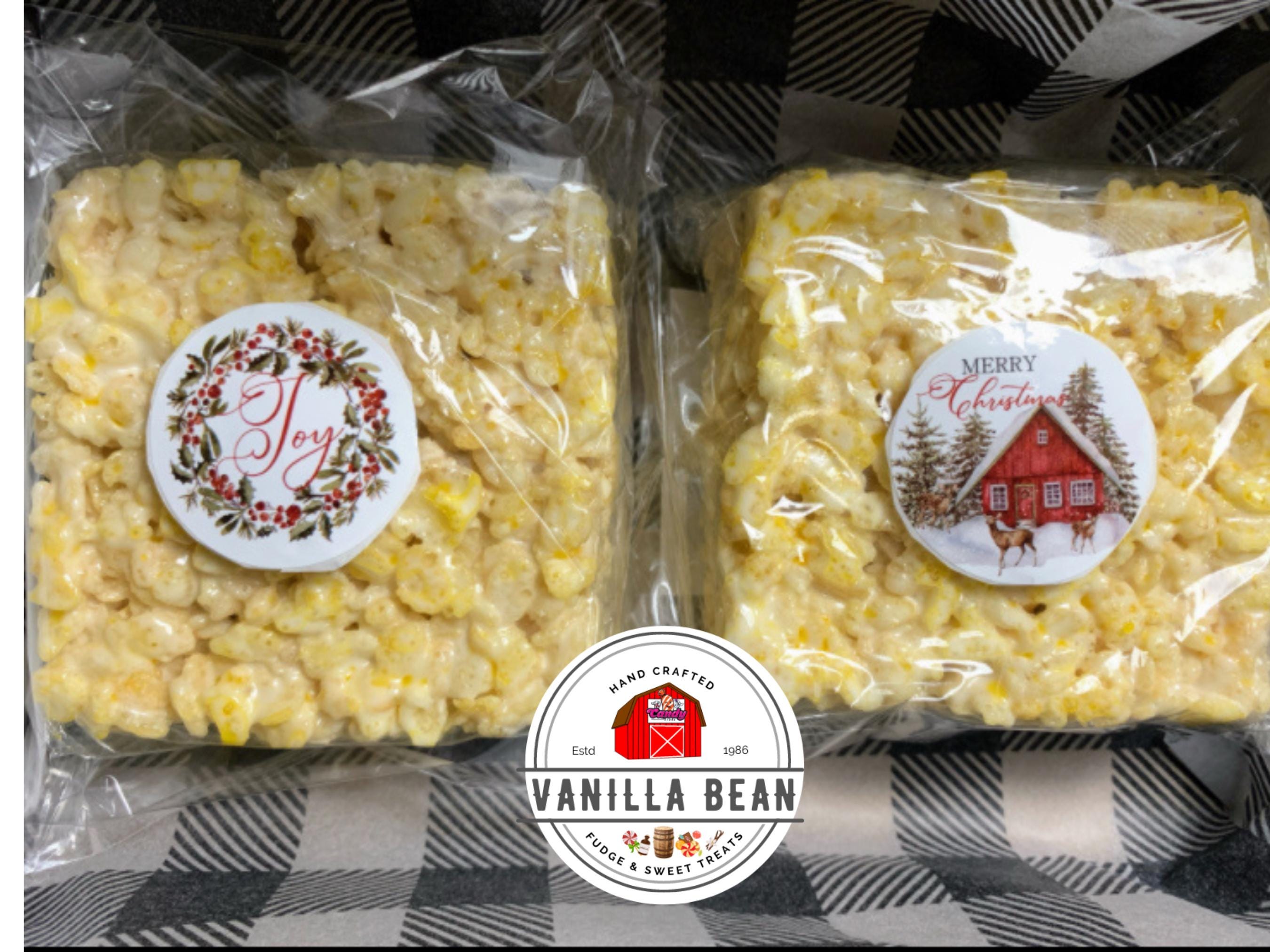 Homemade Big Crispy Rice Cereal Treats, Set of 2 4