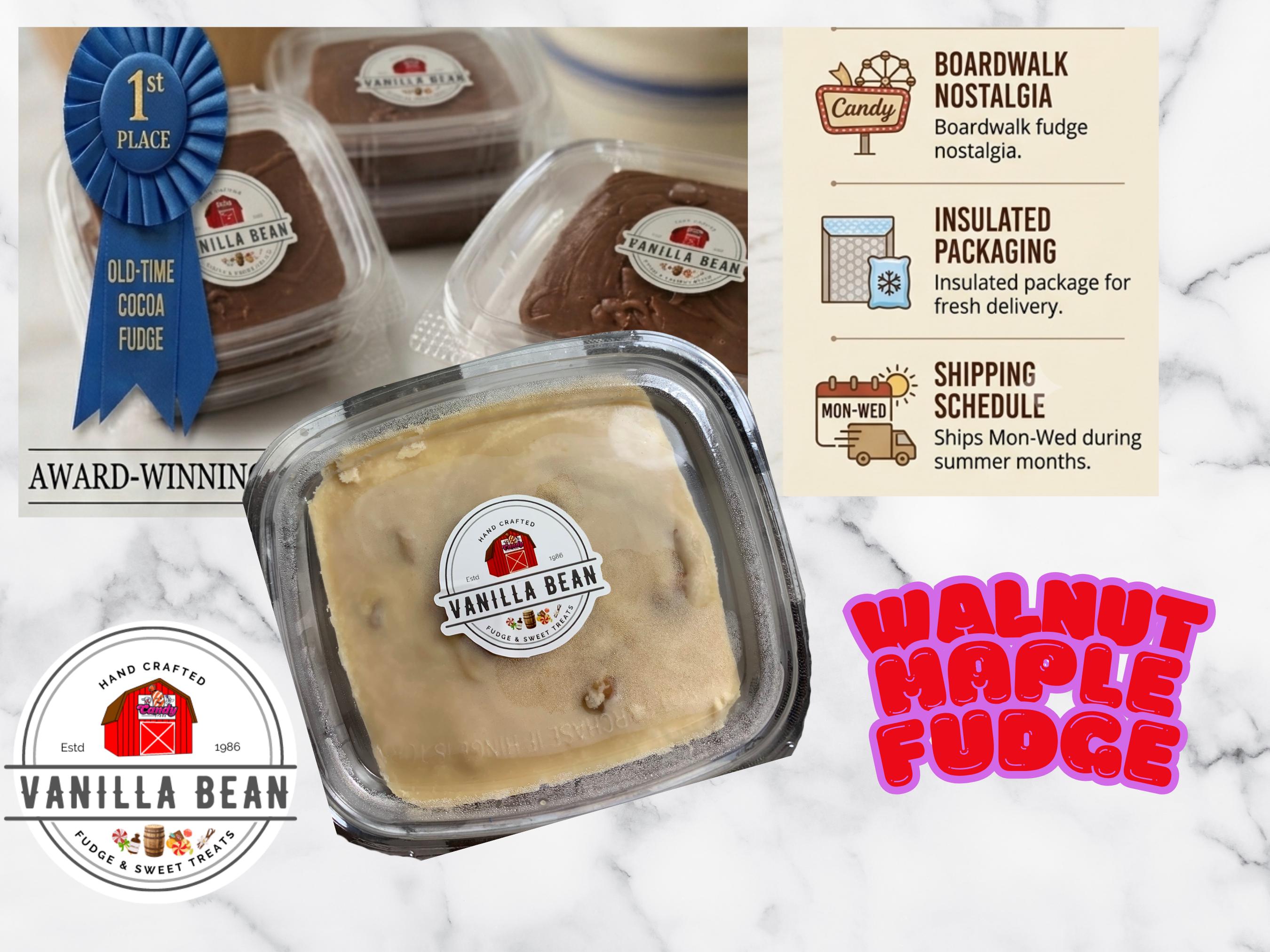 Old Fashioned Pure Maple Fudge: Creamy, Buttery, Small Batch Candy