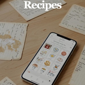 Recipe Organizer | quick import Online Recipes | AI Meal Planner & Pantry Tracker | Voice Command Cooking | grocery shopping list and Boards
