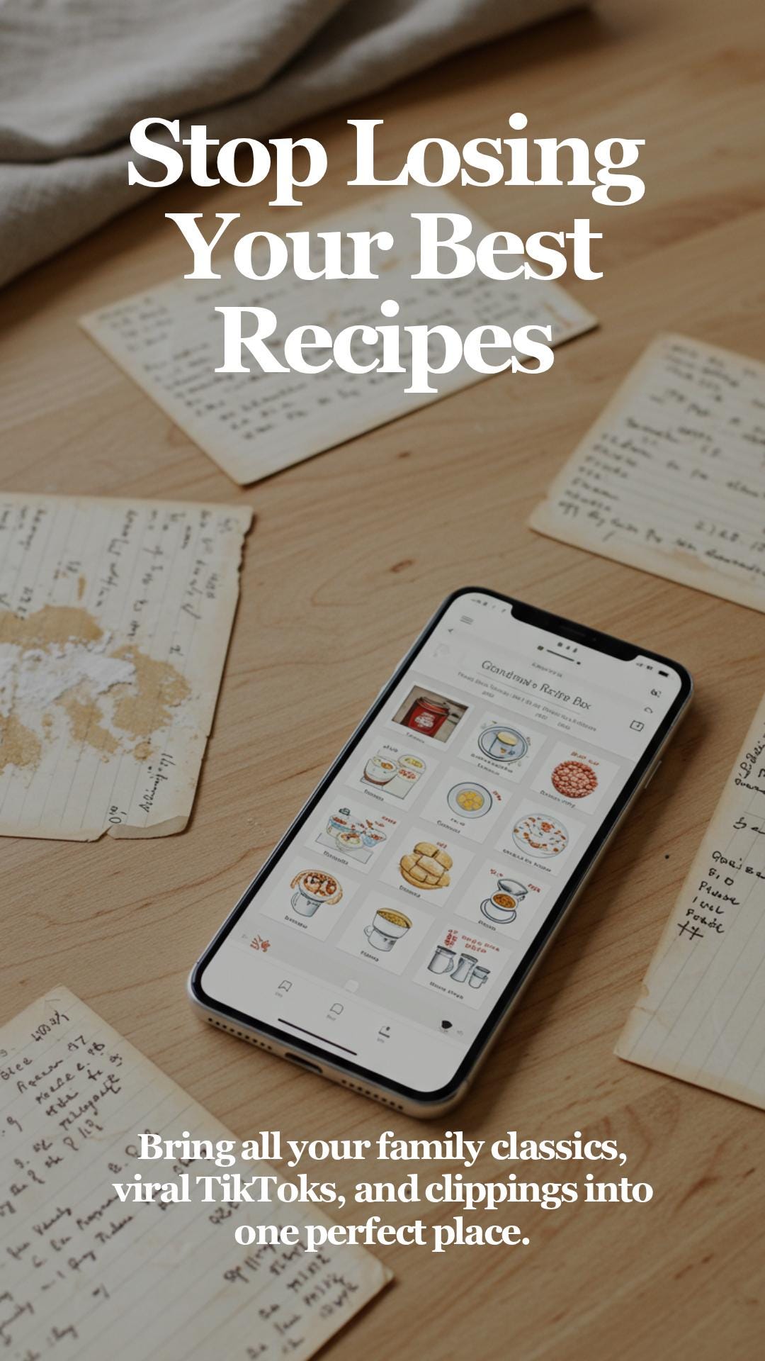 Recipe Organizer | quick import Online Recipes | AI Meal Planner & Pantry Tracker | Voice Command Cooking | grocery shopping list and Boards