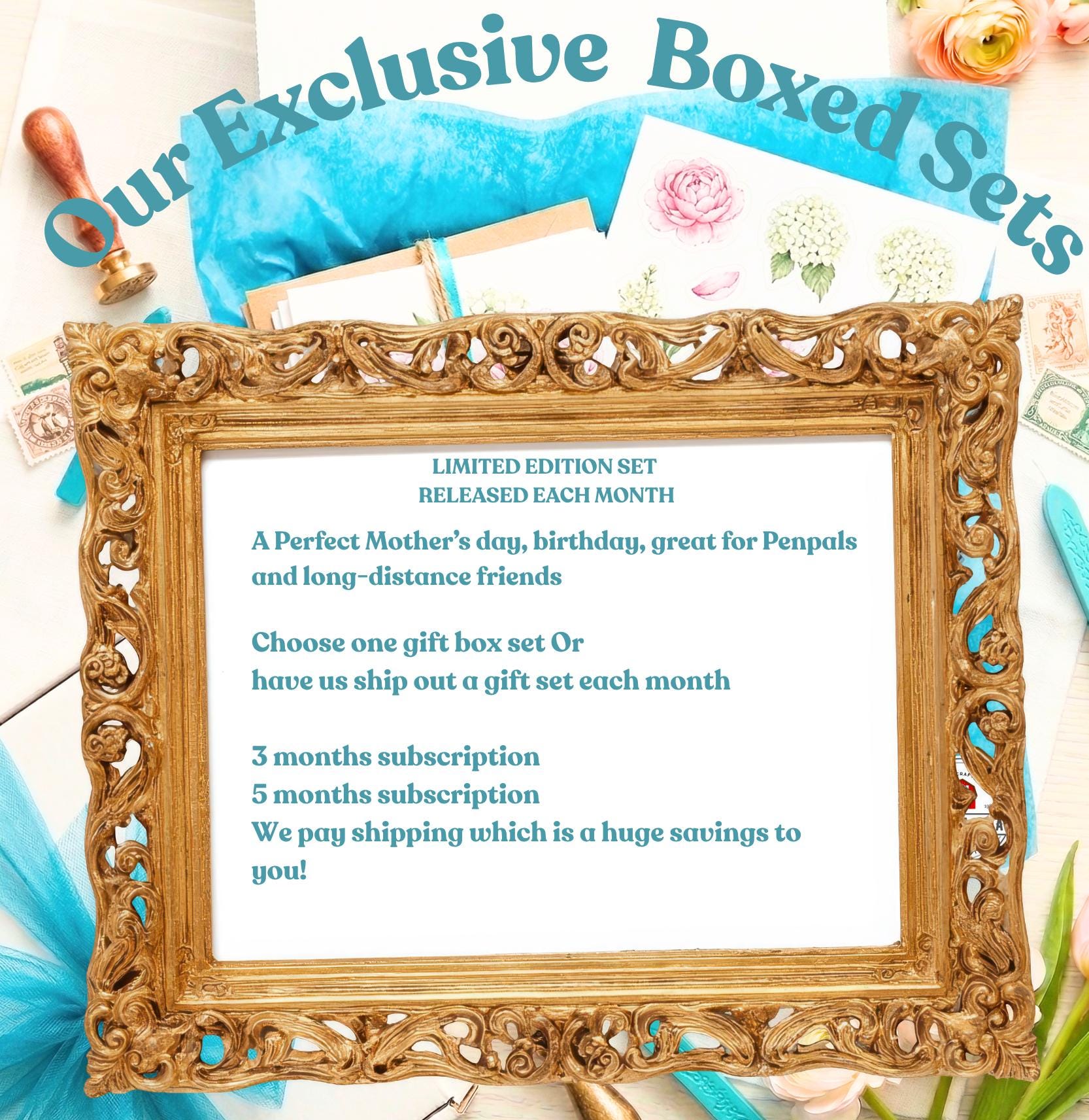 Aesthetic Snail Mail Stationery Kit 5