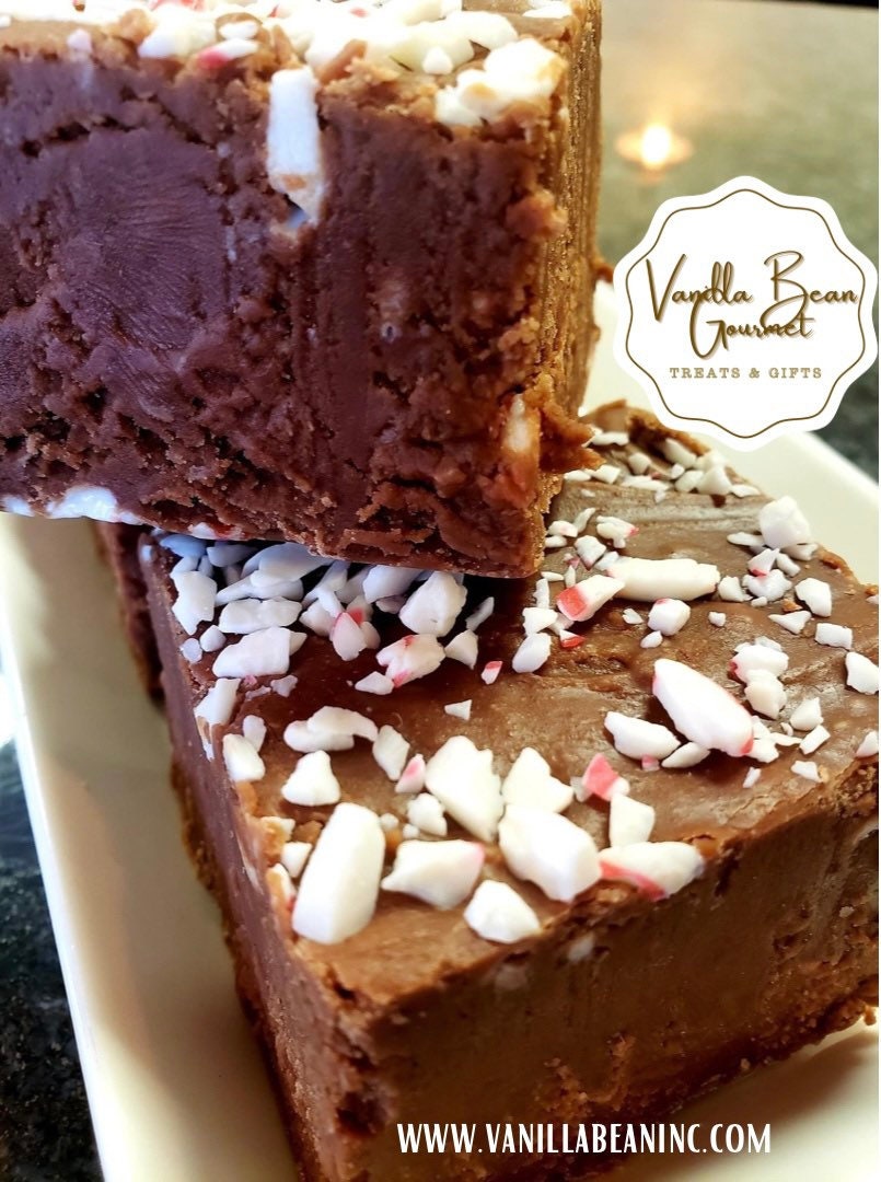 Old-Fashioned Peppermint Crunch White Chocolate Fudge 4