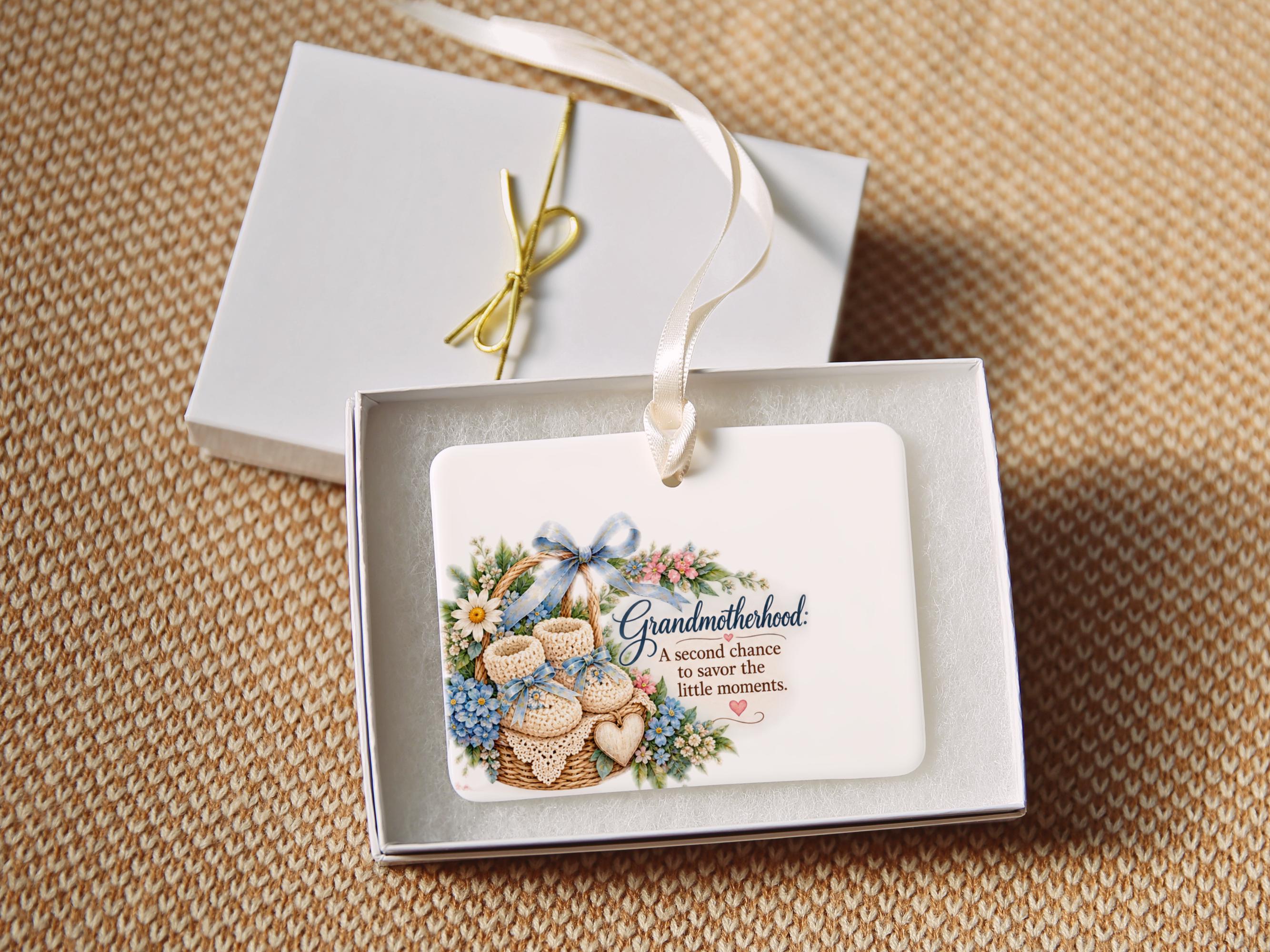 Grandmotherhood Ceramic Christmas Ornament 6