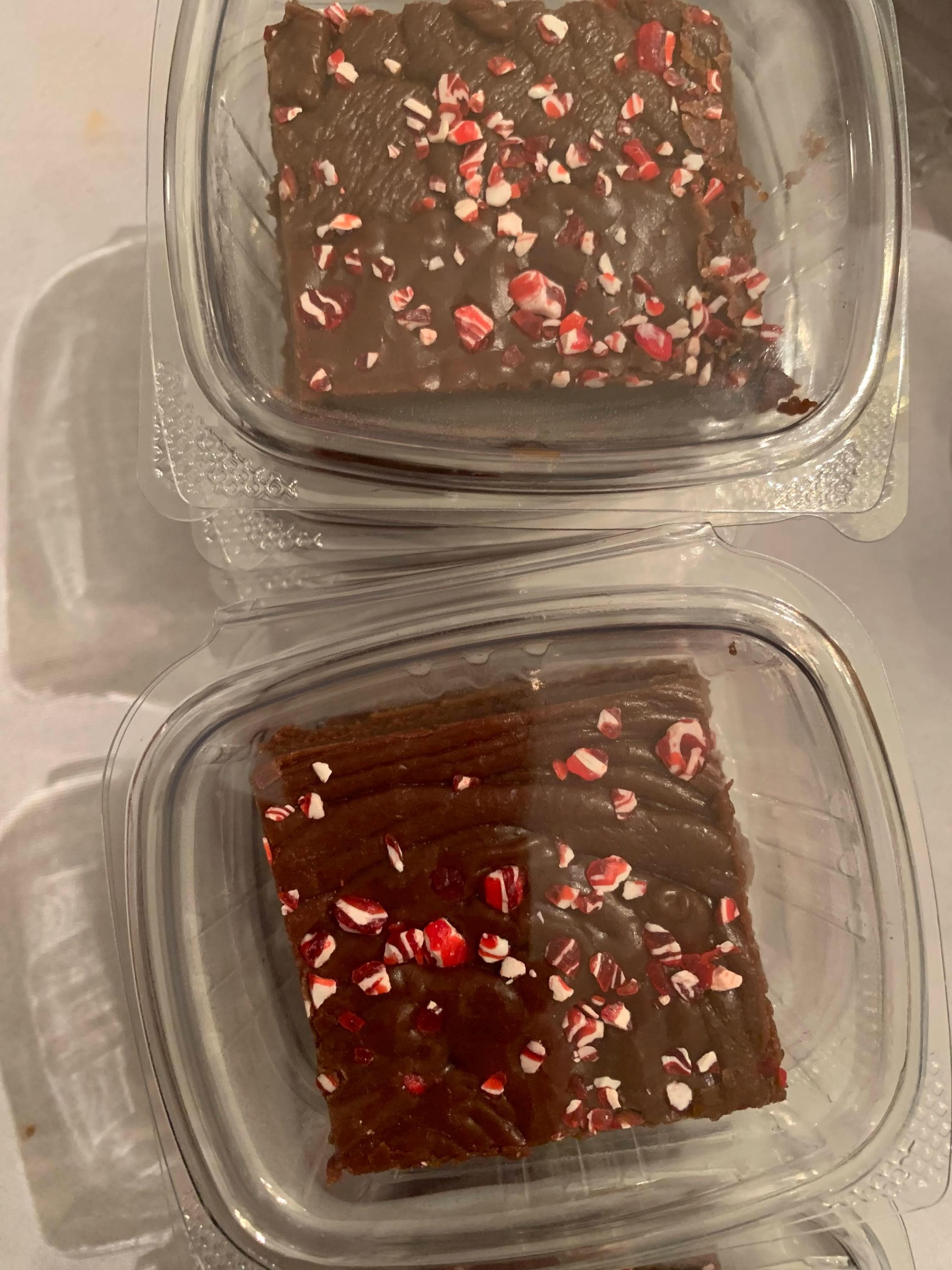 Old-Fashioned Peppermint Crunch White Chocolate Fudge 6