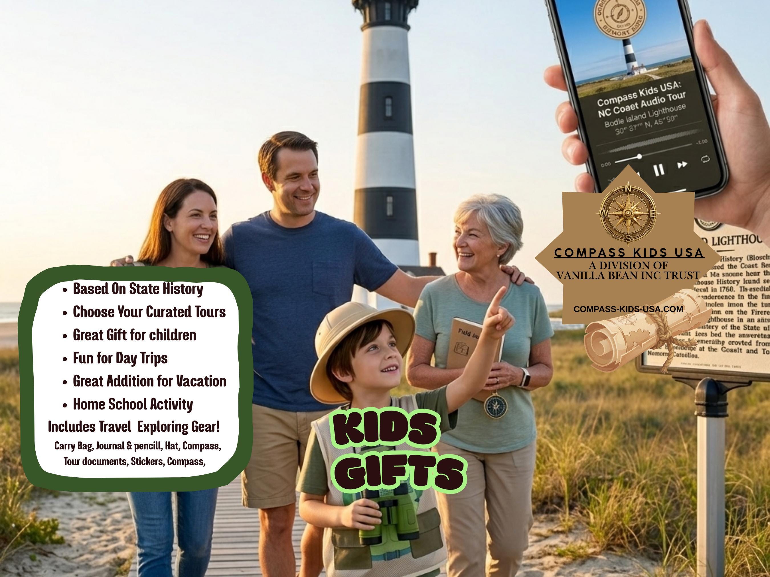 Kids Explorer Box & USA Travel Kit 3