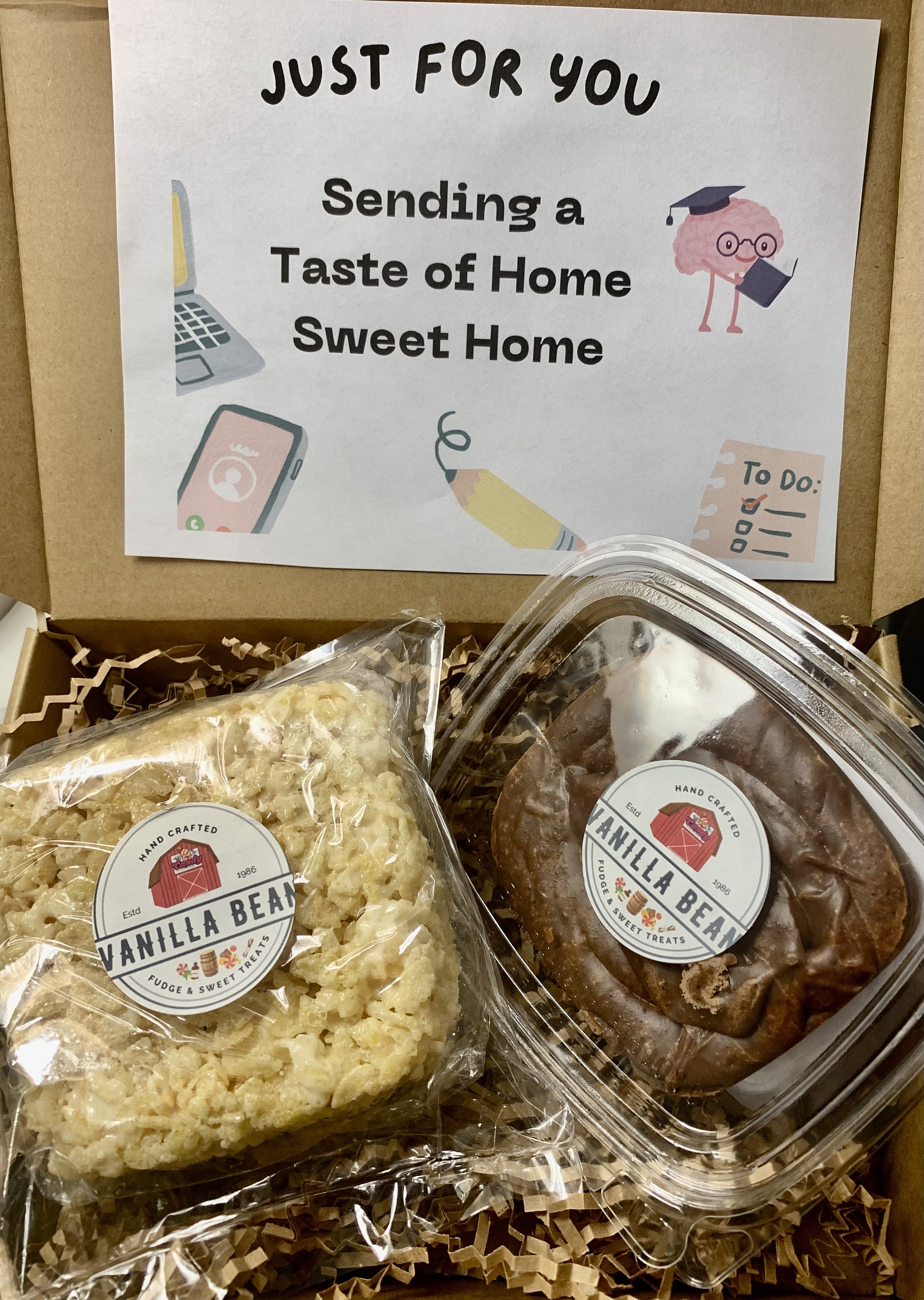 College Care snack Package, Treats Delight: Study Fuel, College Survival Kit, College Snacks sweet treats ~ candy box, Study Break Snacks
