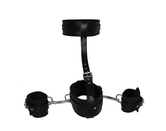 Leather Leg Restraint System