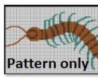 Centipede Tapestry Crochet *Pattern Only*