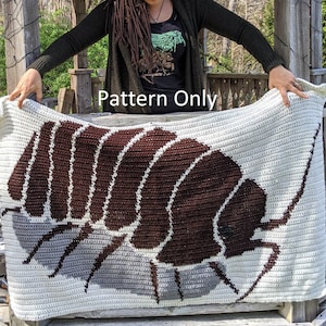 Isopod Tapestry Crochet *Pattern Only*
