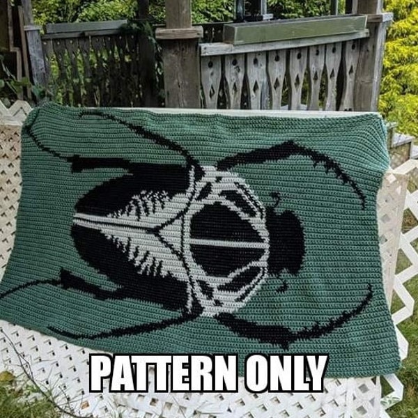 Goliath Beetle Crochet *Pattern Only*