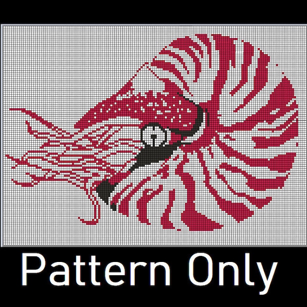 Nautilus Crochet Tapestry *Pattern Only*