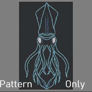 Large Squid Blanket Crochet *Pattern Only*