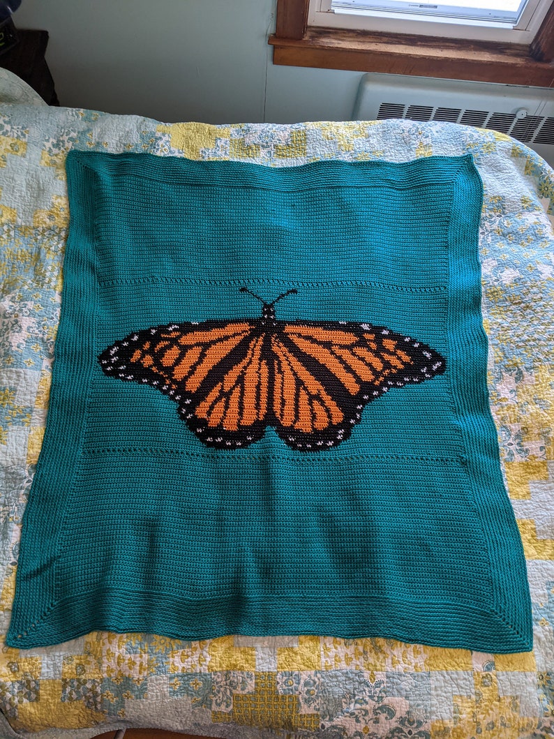 Monarch Butterfly Crochet Pattern Only image 10