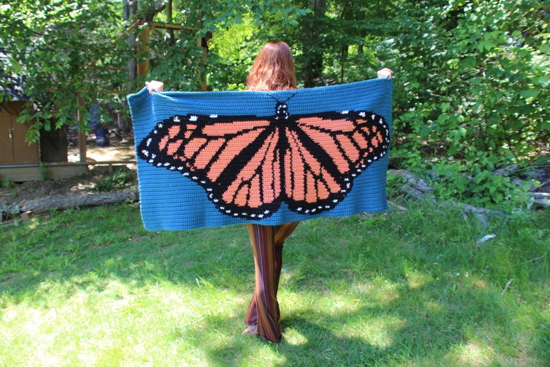 Monarch Butterfly Crochet Pattern Only image 6