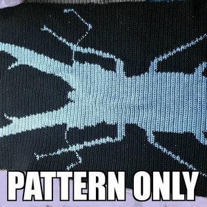 Stag Beetle Crochet Pattern Only Blanket image 3