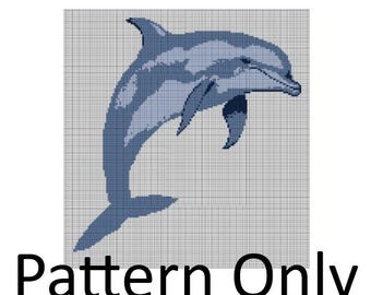 Dolphin Crochet Blanket *Pattern Only*