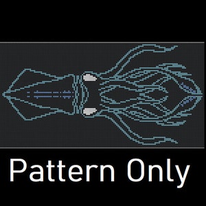 Squid Crochet Tapestry *Pattern Only*