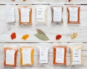 Ten Moroccan Spices - Tagine Spices - Ras El Hanout - Baharat - Gift for Foodie - Gift for Chef - Morocco Spices - fresh blended spices