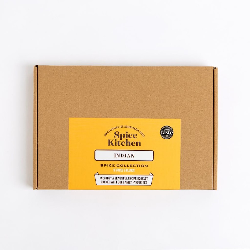 Indian Spice Kit – 9 Curry Spices, Garam Masala, Recipe Guide image 8