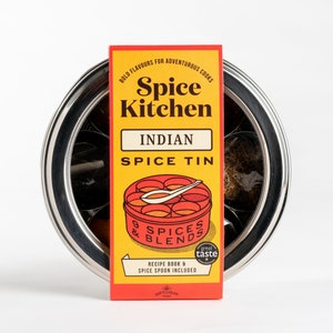 Spice Kitchen Indian Spice Tin With 9 Spices