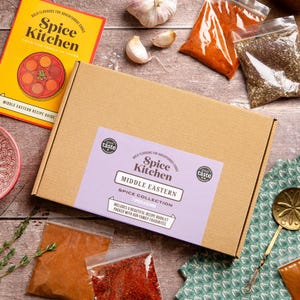 Coleção de Especiarias do Oriente Médio da Spice Kitchen - Presente para Amantes da Gastronomia